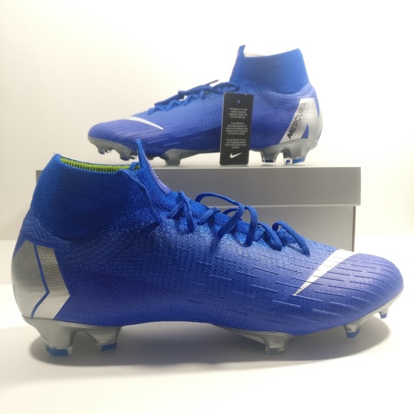 Nike Superfly 6 Elite FG Soccer Cleats Blue - Picture 2 of 8